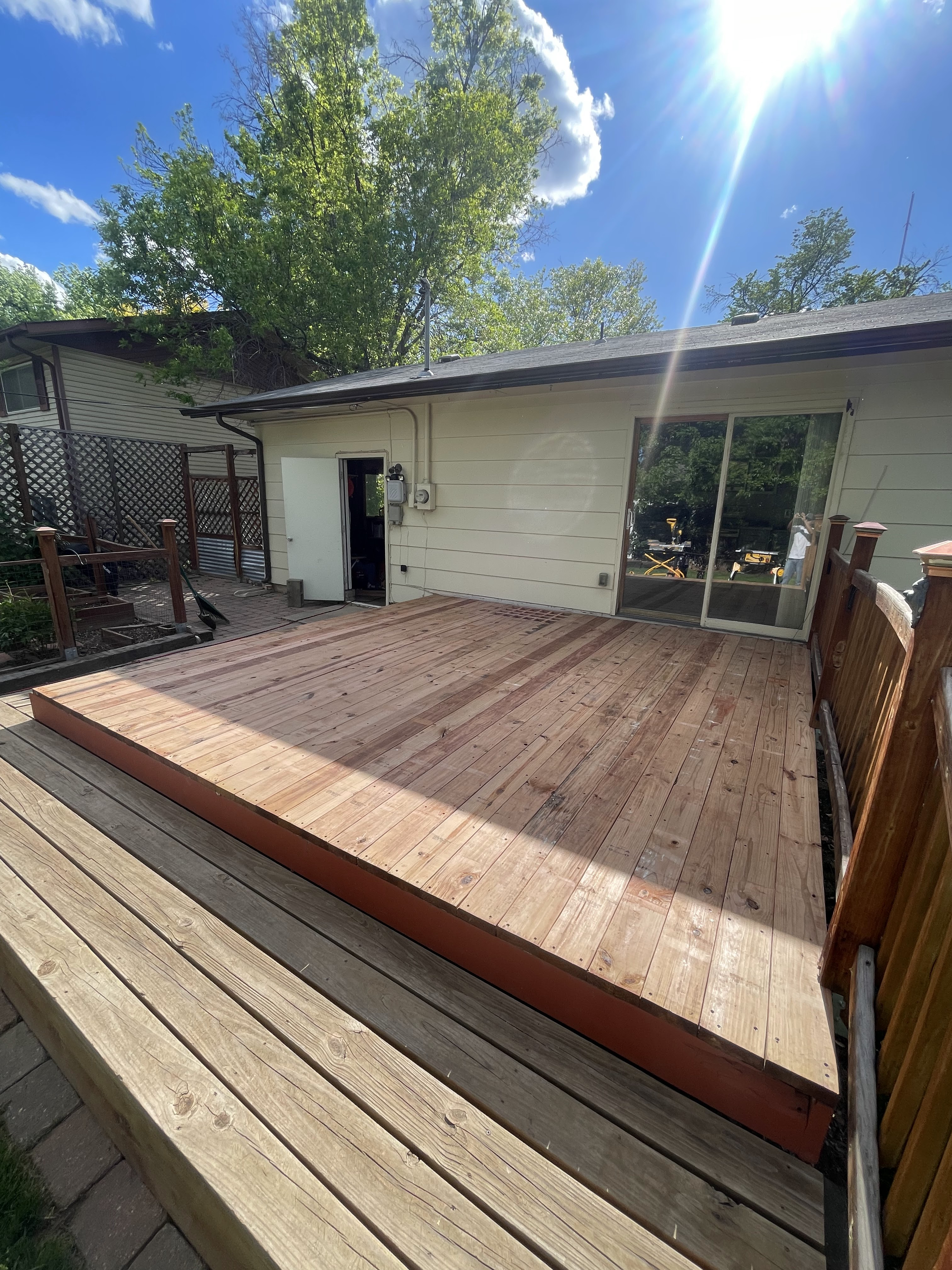Engineered Deck After