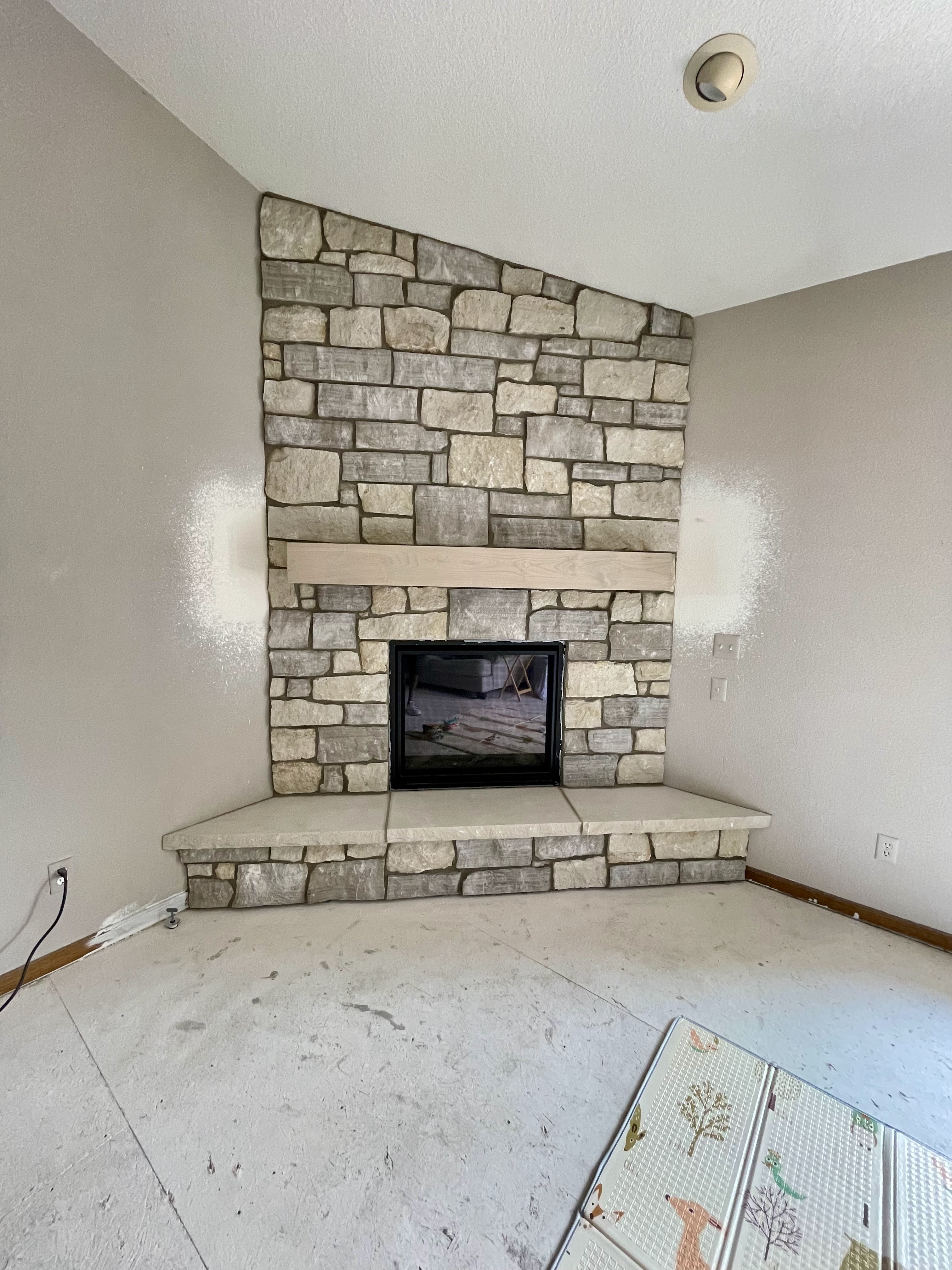 Fireplace Up-Do After